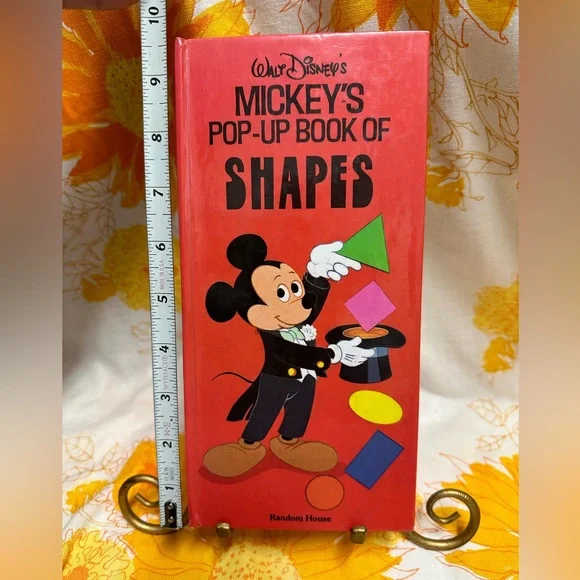 2 Vintage 1985 Walt Disney Mickey’s Pop Up Books-Random House- Fun to see - Picture 1 of 10